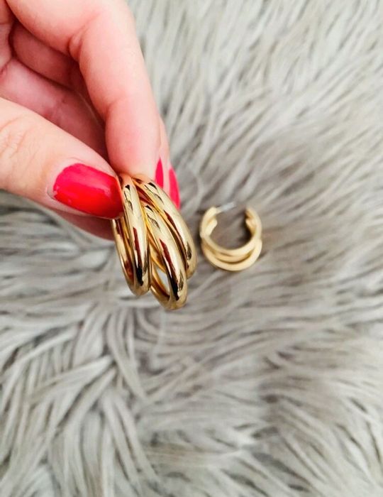 Argolas Arco Triplo Zara