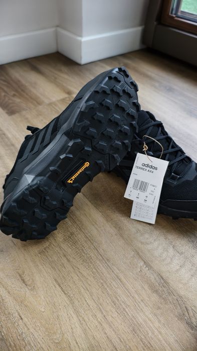Adidas Terrex AX4 Black | Podeszwa Continental | Rozmiar 42 2/3 (27 cm)