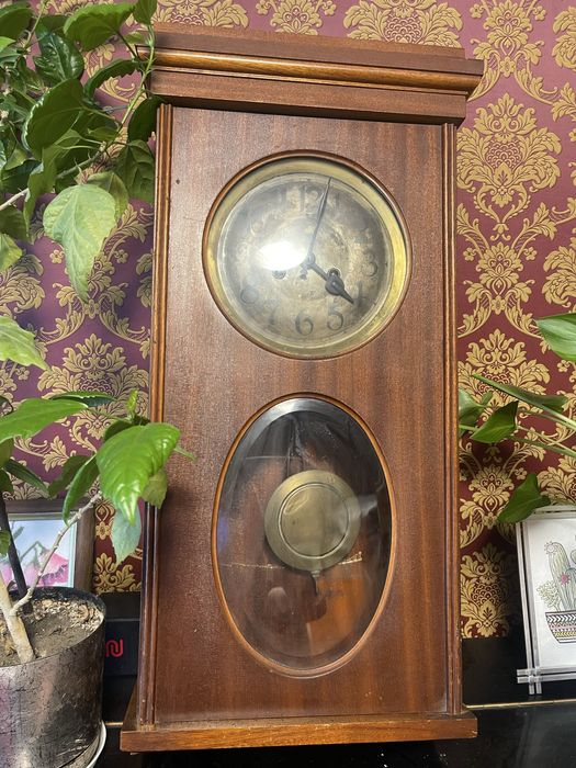 Часы настенные, старинные, Немецкие