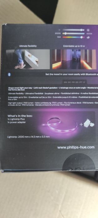 HUE Bridge + Lightstrips Plus extension 1mt +  Lightstrips Plus 2mt