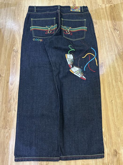 coogi w42 rap rasta jeans