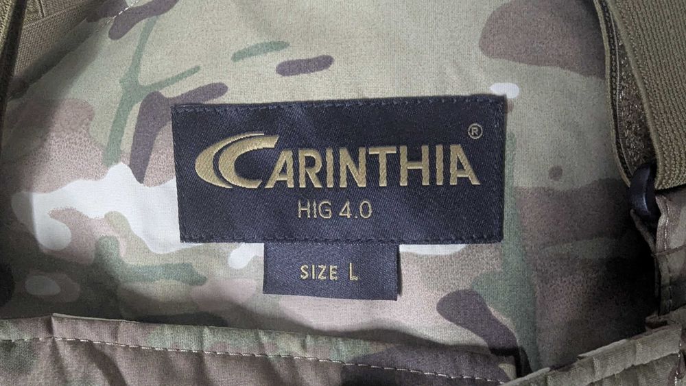 Штани Carinthia розмір L, мультикам (EU), обмін