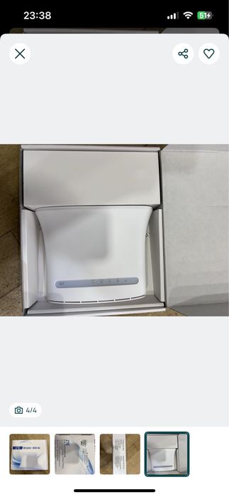 Router ZTE MF283U-BOX 4G - NOVO