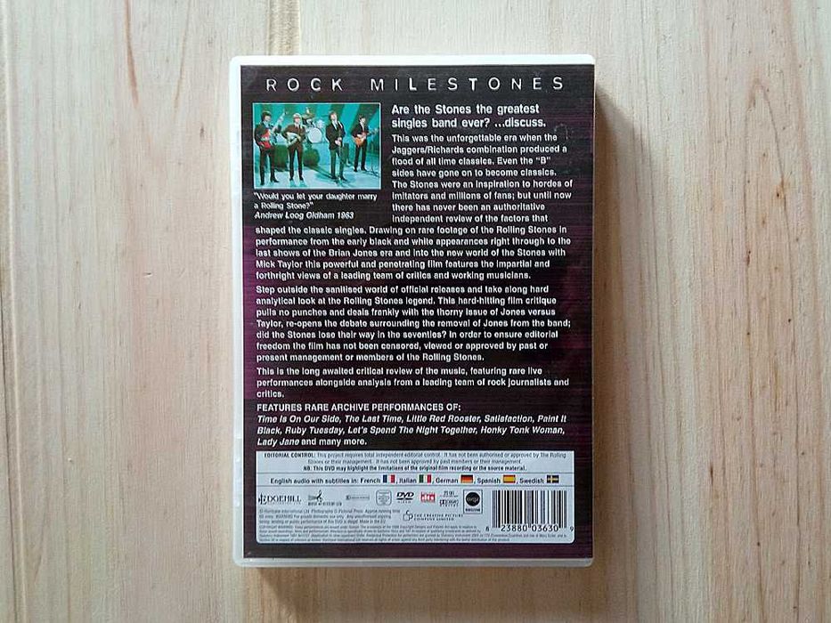 DVD The Rolling Stones - The Singles