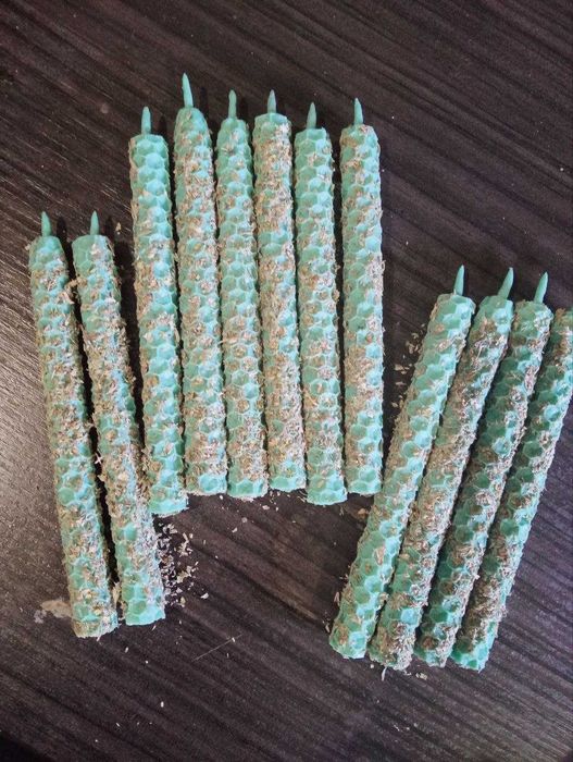 Энергетические свечи. Восковые свечи с травами