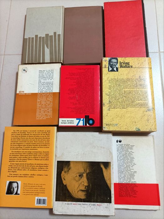 Livros antigos de consagrados autores Internacionais