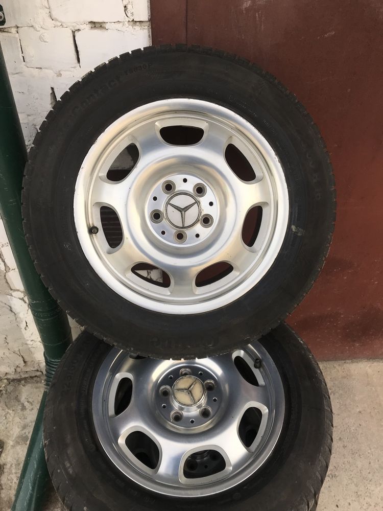 Продам Диски+Резина Mercedes r16 5/112: 2 500 грн. - Диски Петриків на Olx