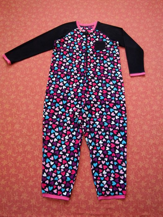 размер М, Флисовый женский человечек-пижама, George, б/у.