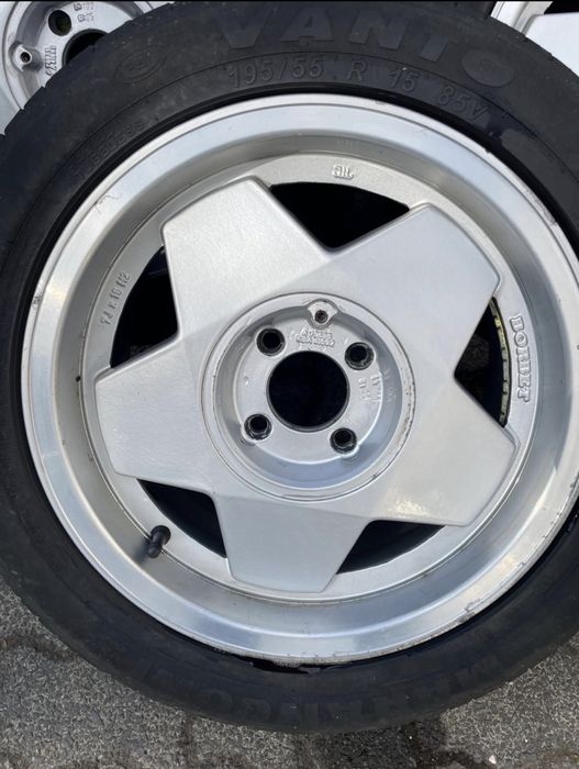 Felgi aluminiowe BORBET A Classic 15” 7Jx15 ET35 4x100 + dekielki