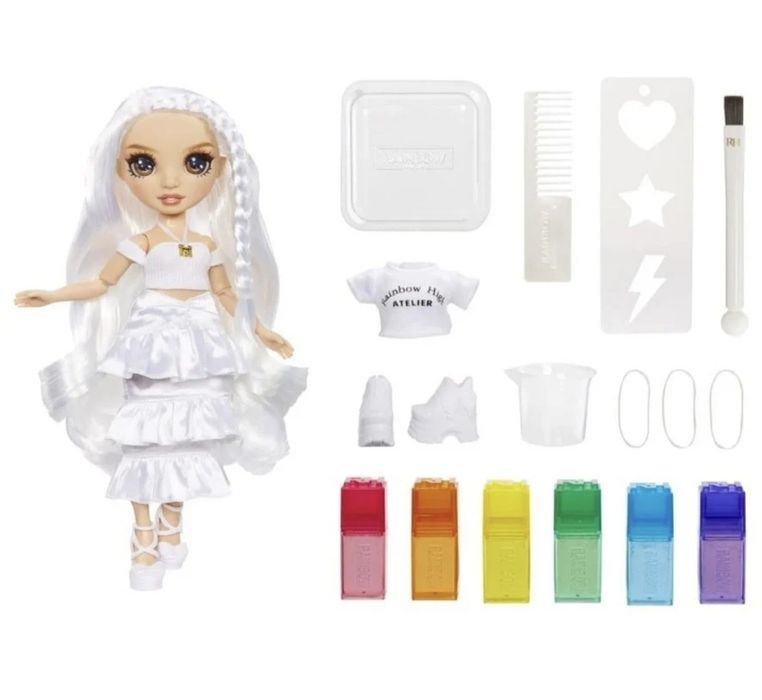 Lalki  Rainbow High Watercolor & Create 3 sztuki