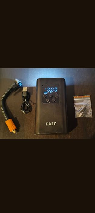 Bezprzewodowy kompresor samochodowy EAFC - pompka elektryczna