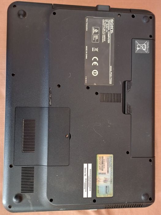 Computador portátil-Sony Vaio-peças