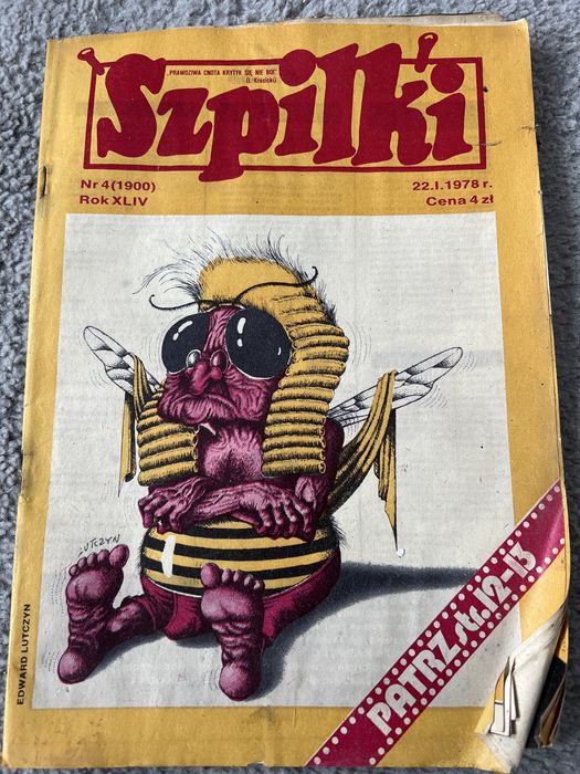 Gazeta szpilki 22 stycznia 1978 nr 4 (1900) - kolekcja gazet PRL
