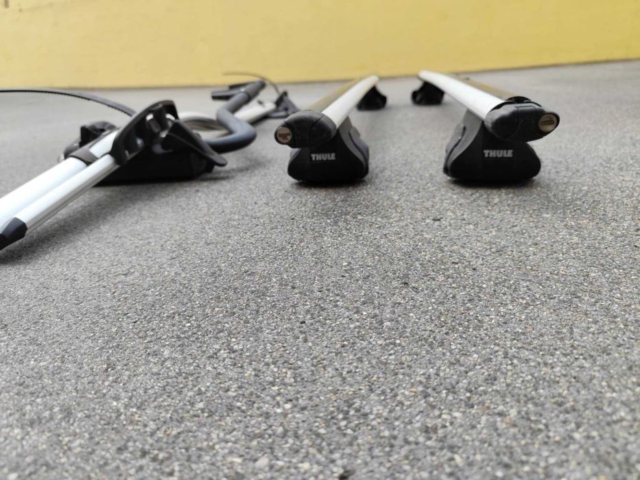 Barras Thule para suporte de bicicleta