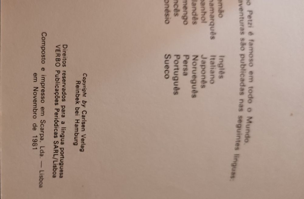 Petzi  Agricultor ®1981