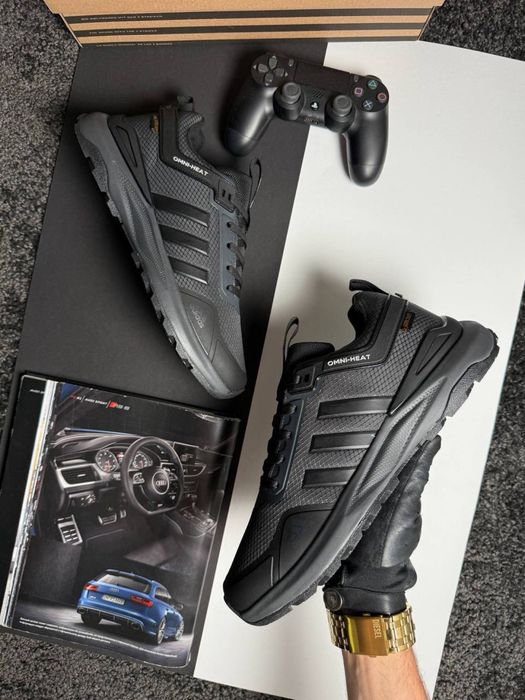 Чоловічі кросівки адідас Adidas Terrex GTX Dark Grey Black [41-46]