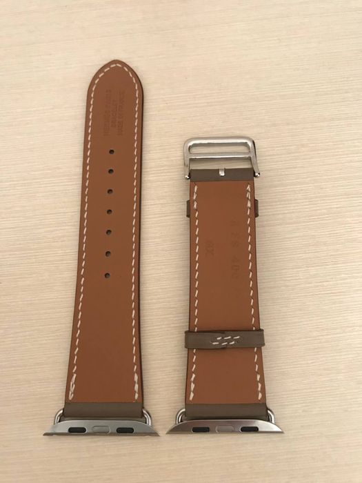 Hermes apple watch ремінець оригінальний шкіряний birkin kelly базовий