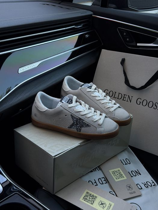Кросівки Golden Goose SuperStar Pearl Glitter Star premium | Кроссовки жіночі