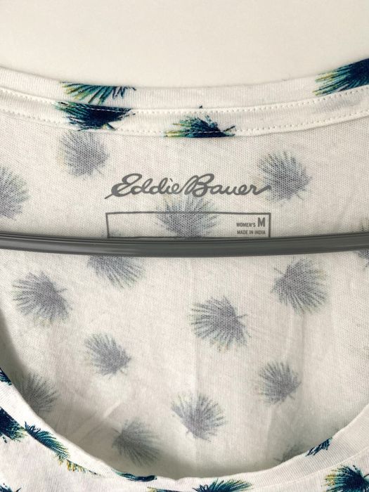 Top eddie bauer, jak nowa r.M wzorzysty bawełna