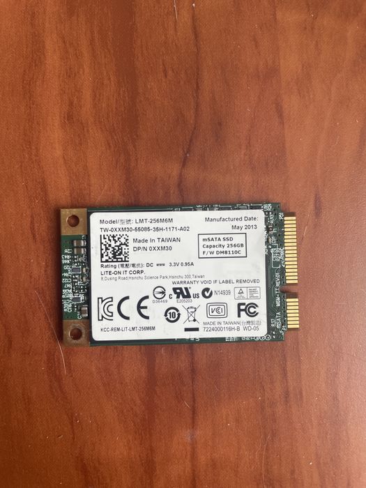 SSD m2 Sata 256gb