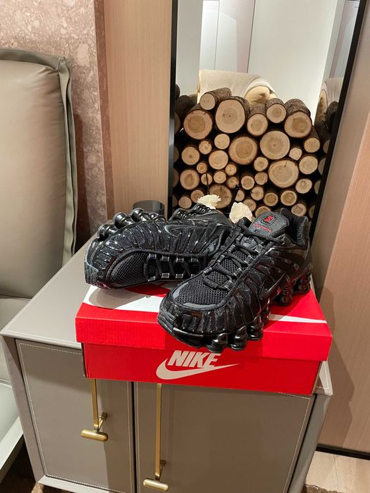 ButyDamskie Nike_Shox_TL_Black_Uniseks R.43