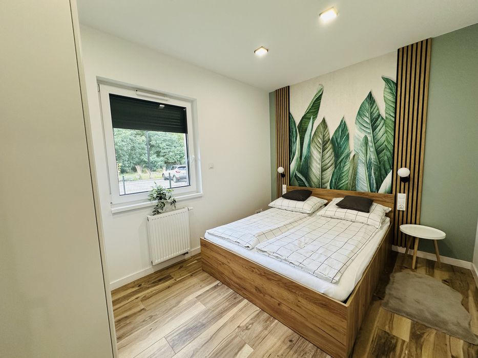 APARTAMENT IDEALNIE wyposa 52m,ogródek i dwa tarasy. Pierwszy wynajem