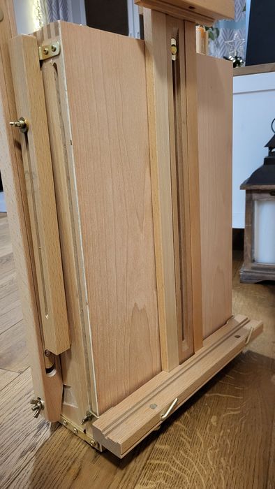 Sztaluga malarska, plenerowa, regulowana, drewniana