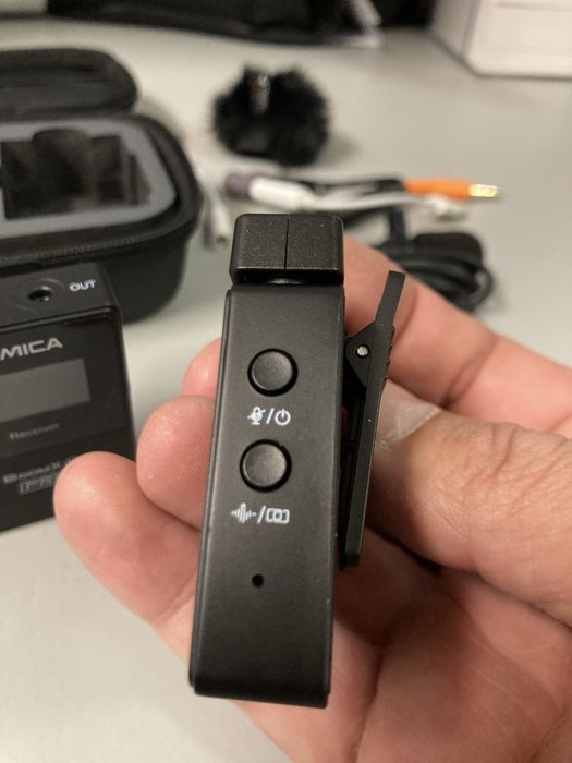 Microfone Lapela Sem Fio Comica BoomX-D Pro