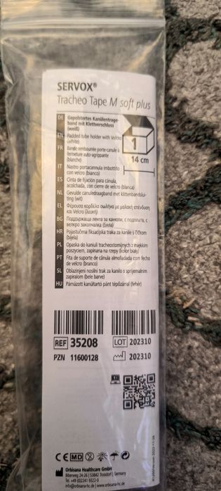 Opaska tracheo/do rurki tracheostomijnej  Servox