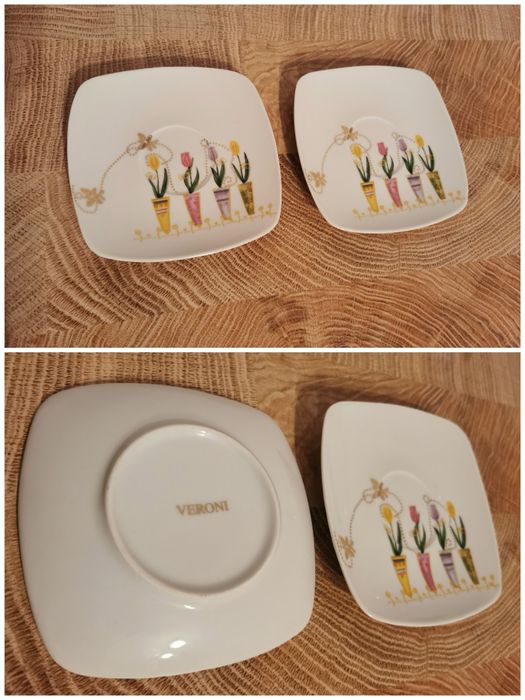 Talerzyki spodki różne