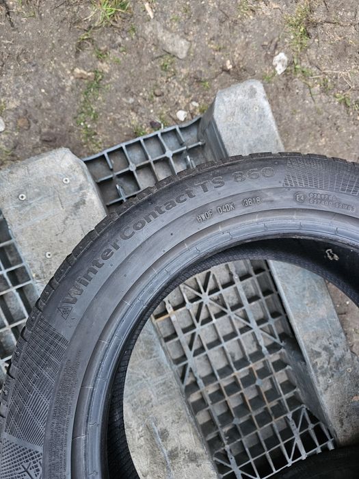 2x Opony zimowe 205 55r16 Continental WinterContact TS860