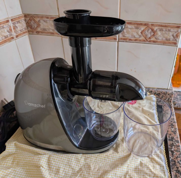 AMZCHEF Espremedor Slow Juicer ZM1501