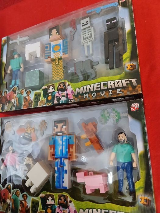 Conjunto de Figuras Minecraft - Novo