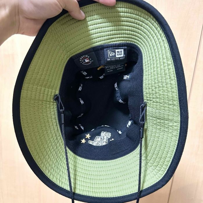 Kapelusz Bucket Hat Streatwear japoński NEW ERA LA Dodger s 2024 Armed Forces Day Los Angeles