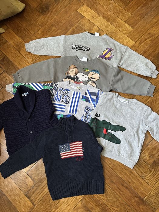 Свитшот свитер lacoste zara ralph 110-116 см