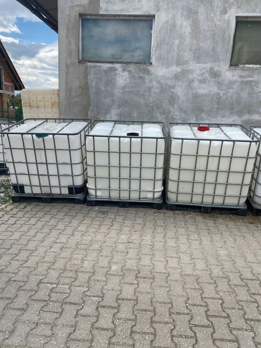 Paletopojemnik zbiornik mauzer beczka kontener IBC 1000l