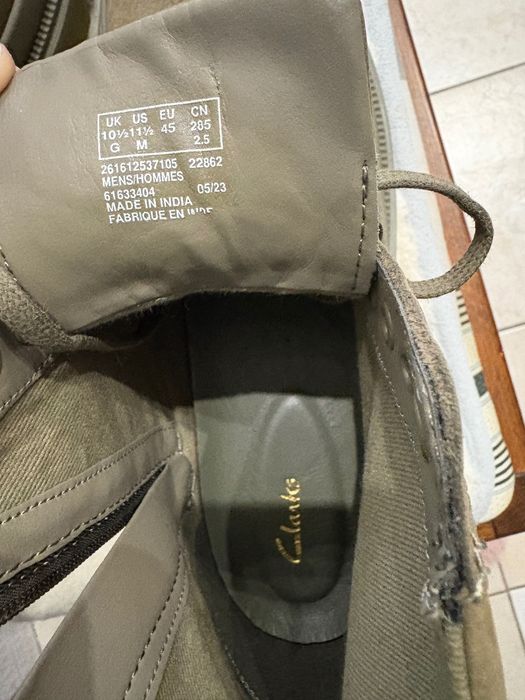 Чоловічі чоботи Clarks, нові, 45 розмір повномірні