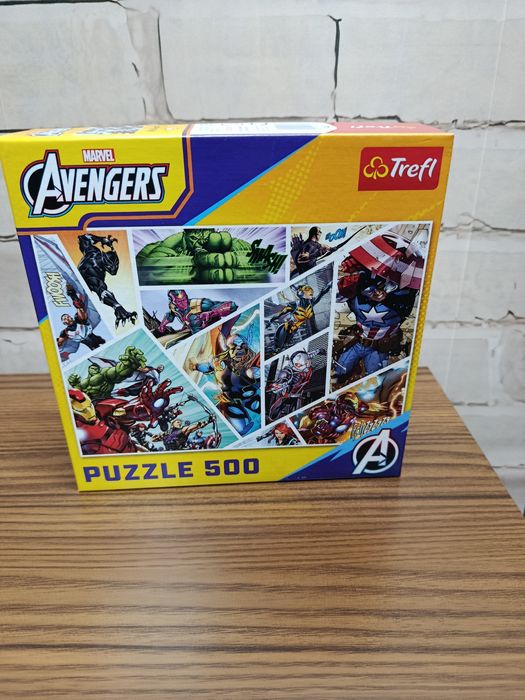 Puzzle Avengers Marvel 500 elementów trefl ,