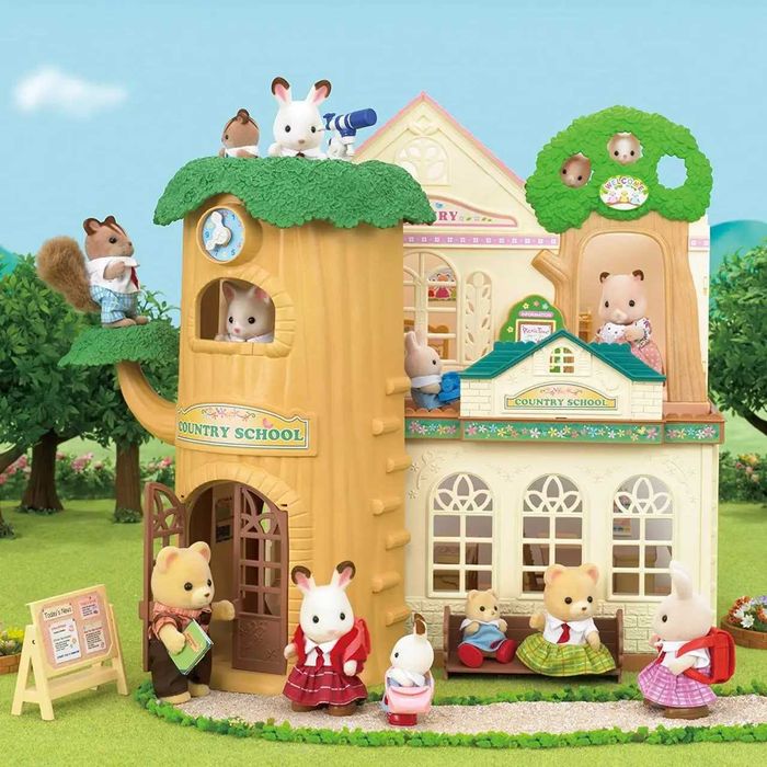 Ігровий набір Sylvanian Families Школа Дерево 5105 • Оригінал