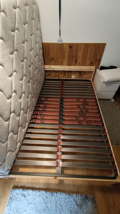 Colchão molaflex + estrado pikolin