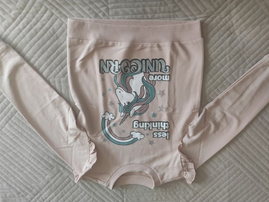 Bluza unicorn r. 128cm
