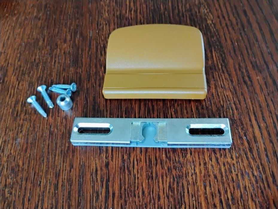 Zatrzask Balkonowy drzwi ruchomy słupek Zamek Palacza pochwy Złoty Dąb