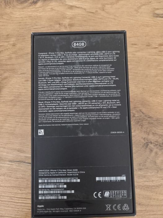 Iphone 11 pro max 64gb