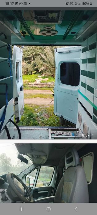 Caravana: água quente e eletricidade