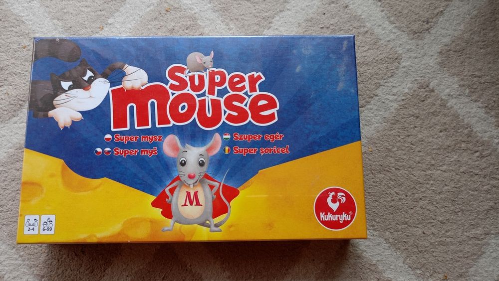 Gra planszowa super mysz nowa zapakowana