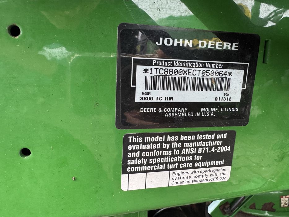 Kosiarka John Deere 8800 | profesionalna
