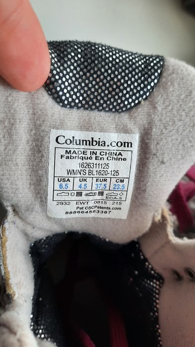Columbia, зимові термо-ботинки, термо-взуття на дівчинку
