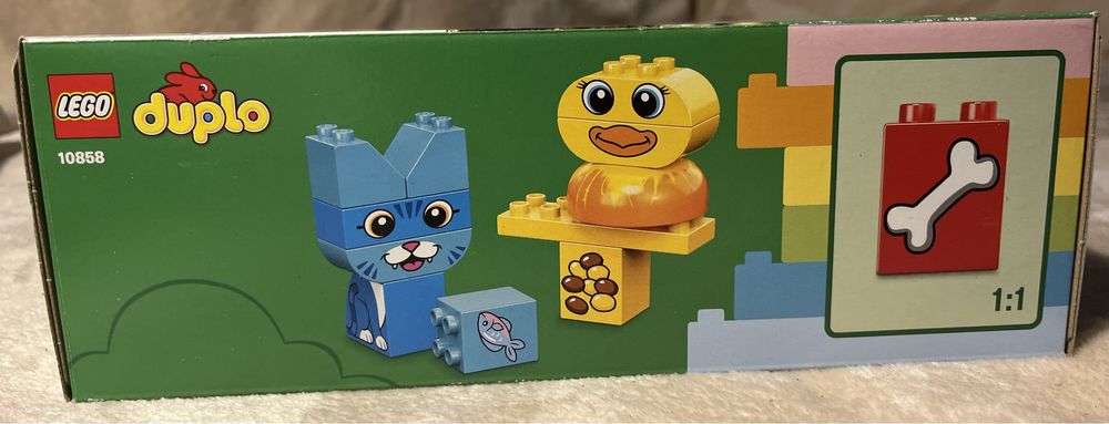 Lego duplo zwierzaki 10858 Moje pierwsze zwierzątka