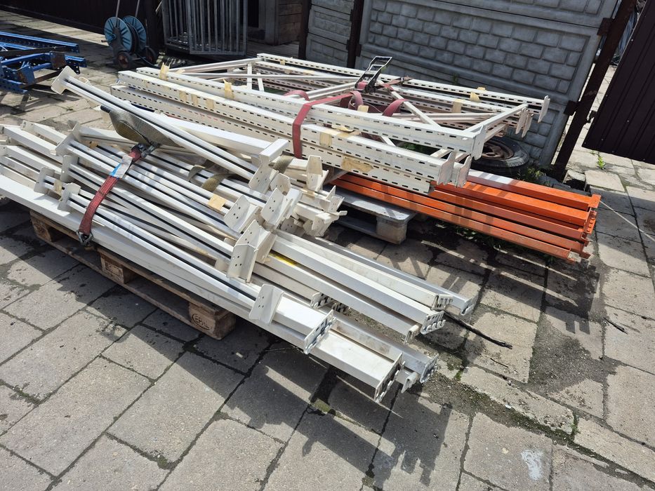 Regal magazynowy 2x1x5 duzo dodatkowych trawersow