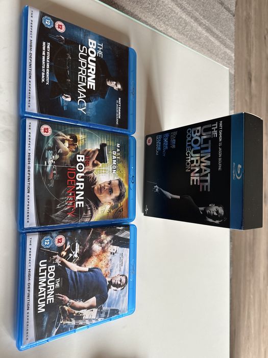 Trilogia the Bourne em bluray legendas PT